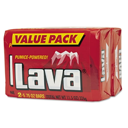 (6 pack) Lava Heavy-Duty Hand Cleaner Bar Soap, 5.75 oz Twin (Best Hand Car Wash 2)