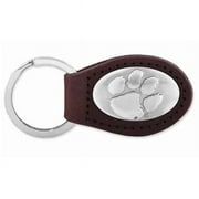 ZeppelinProducts  Clemson Leather Key Fob, Brown