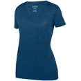 thumbnail image 1 of Ladies Shadow Tonal Heather Training Tee S Navy, 1 of 1
