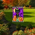 thumbnail image 2 of Briarwood Lane Black Cat and Jacks Garden Flag, 2 of 3