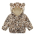 thumbnail image 7 of GYRATEDREAM Toddler Girls Boys Fleece Hoody Jacket Zip Up Teddy Coat Warm Winter Outwear 2-7T, 7 of 7