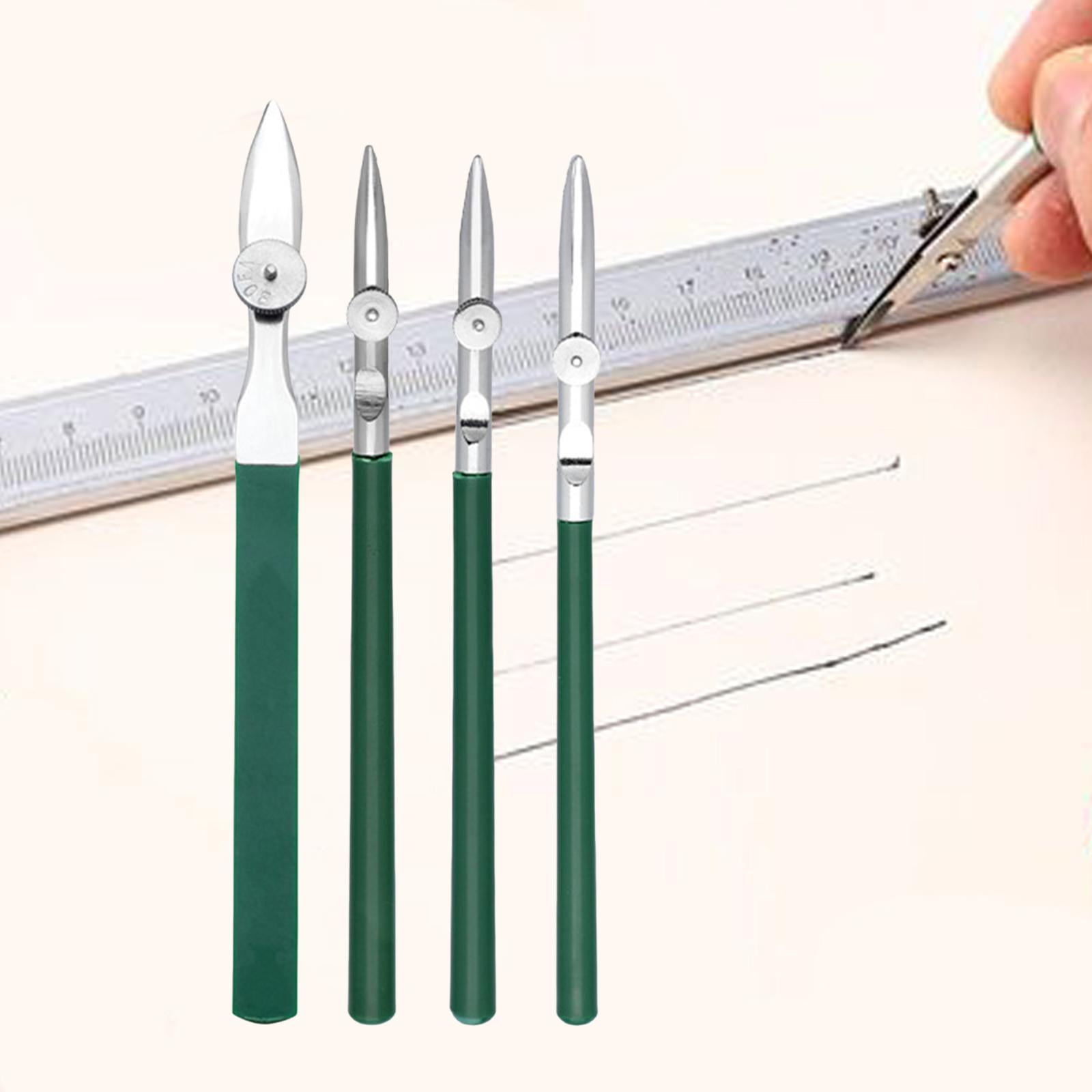 4 Pack Art Ruling Pen Set Adjustable Line Width for Watercolor Painting Technical Drawing and Calligraphy