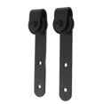 thumbnail image 1 of Kit de herrajes para puertas correderas puertas de gabinete polea de riel colgante deslizante alta estabilidad acero al carbono deslizante suave y silencioso para el hogar ANGGREK Otros, 1 of 8