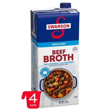 Swanson® 100% Natural Unsalted Beef Broth