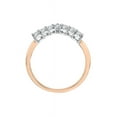 thumbnail image 2 of KATARINA Diamond Wedding Band in 14K Rose Gold (1/2 cttw, I-J, I1-I2) (Size-10.5), 2 of 3