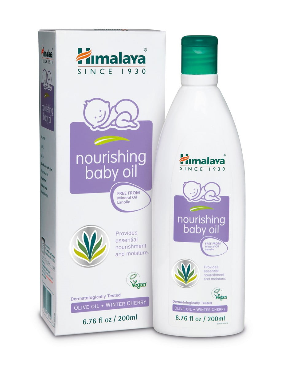 Himalaya Nourishing Baby Oil, Light & Non-Greasy for a Soothing Massage or  Baby Bath,  oz 