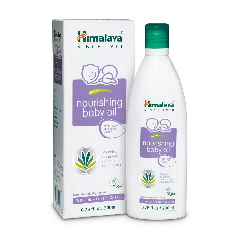 Himalaya Nourishing Baby Oil, Light & Non-Greasy for a Soothing Massage ...