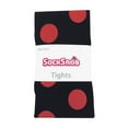 thumbnail image 2 of Sock Snob - Ladies Coloured 80 Denier Opaque Patterned Fashion Tights, 2 of 2