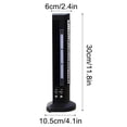 thumbnail image 3 of Tyidzon 12" Tower Fan, Bladeless Desk Fan, Portable and Compact, Quiet Cooling Fan for Home and Office, Black, 3 of 4