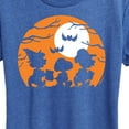 thumbnail image 3 of Peanuts - Trick Or Treat Silhouettes - Women's Short Sleeve Graphic T-Shirt, 3 of 6