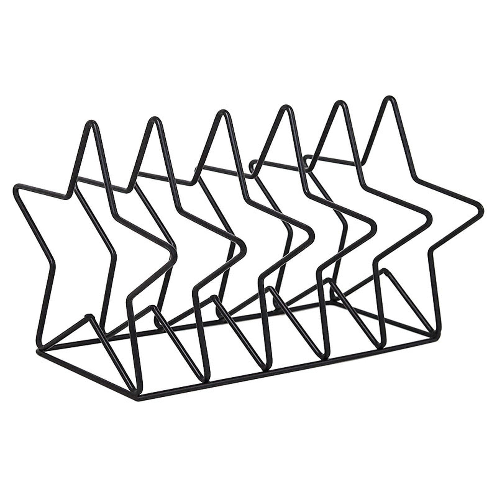 XFLWAM Table Top Can Be Placed Magazine Holder File Sorter, Metal 5