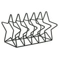 thumbnail image 2 of Up to 65% off Table Top Can Be Placed Magazine Holder File Sorter, Metal 5 Slot Desk Organizer Rack For Document, Folder, Letter And Book, Pentastar Shape Two Colors Are, 2 of 4