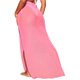 thumbnail image 4 of TRKIYQC Mujer Verano Playa Sobrefalda, Mujer Color Sólido Perspectiva Cintura Alta Lado Split Busto Falda Bikini Cover-Up Falda TRKIYQC perder, 4 of 9