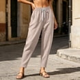 thumbnail image 5 of Sevevn Women’s High-Waisted Ankle-Length Tapered Pants Versatile Casual & Work Trousers with Side Pockets, 5 of 7