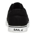 thumbnail image 3 of Sail Men'S Lace Up Sneakers, Black, 10.5, 3 of 5