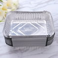 10pcs Disposable BBQ Drip Pan Tray Aluminum Foil Tin Liners for Grease