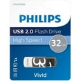 thumbnail image 1 of Philips PHMMD32GBVIVID Philips 32GB USB Flash Drive 2.0 Vivid - Grey, 1 of 1