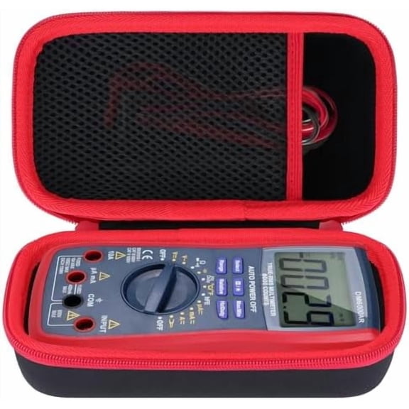 Storage Case Compatible with AstroAI Digital Multimeter Analyzer TRMS 6000 Counts Volt Meter Ohmmeter Auto-Ranging Tester