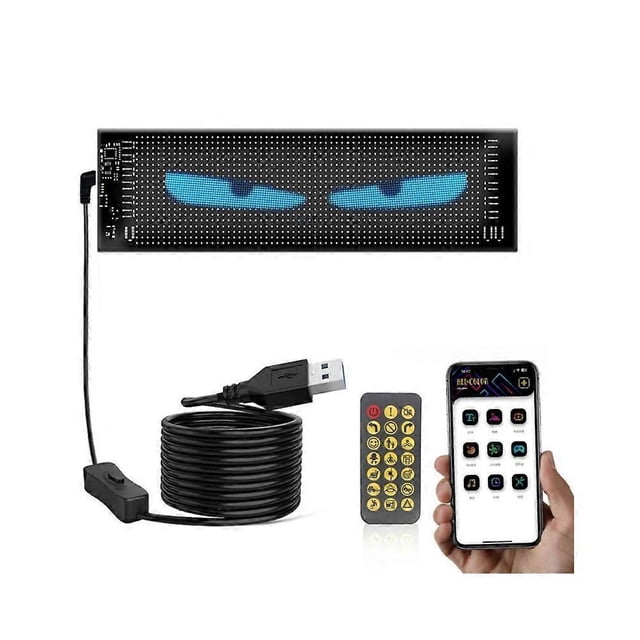Truck specific Devil's Eye LED Screen Car Eye Light Truck Dynamic LED Light
