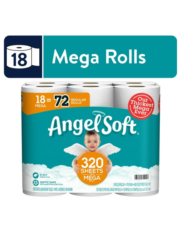 Angel Soft Toilet Paper in Toilet Paper