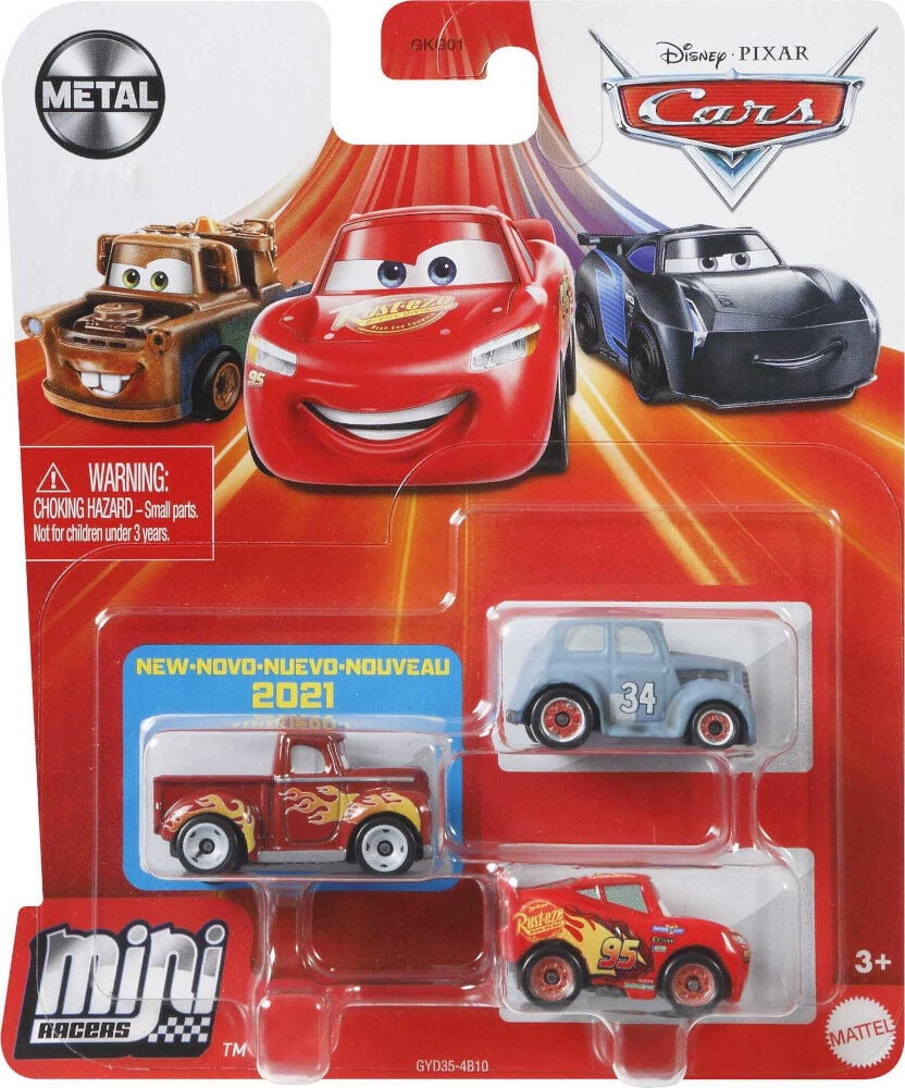 Mini Racers Cars metal Strip Weathers Aka The King  GKL65/GLD20  Mattel 