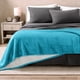 thumbnail image 2 of Manta de Cama Bare Home Felpa Sherpa Reversible Matrimonial/Queen Mar Caribe, 2 of 6