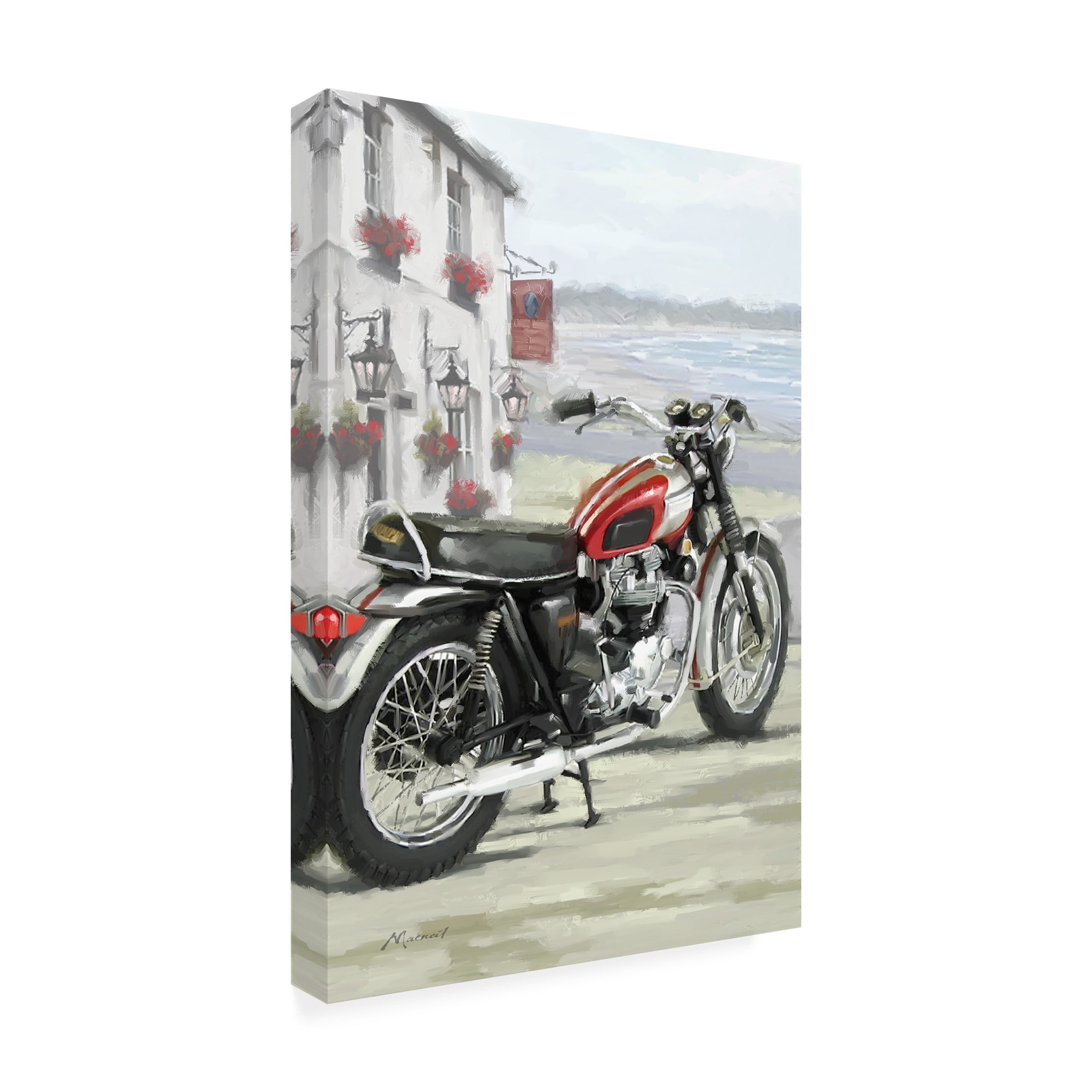 The Macneil Studio 'Motorbike' Canvas Art