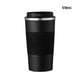 thumbnail image 2 of Naiovety Taza de vacío Taza térmica de coche inoxidable Botella aislada de retención portátil Utensilios de cocina Negro 510ML, 2 of 6