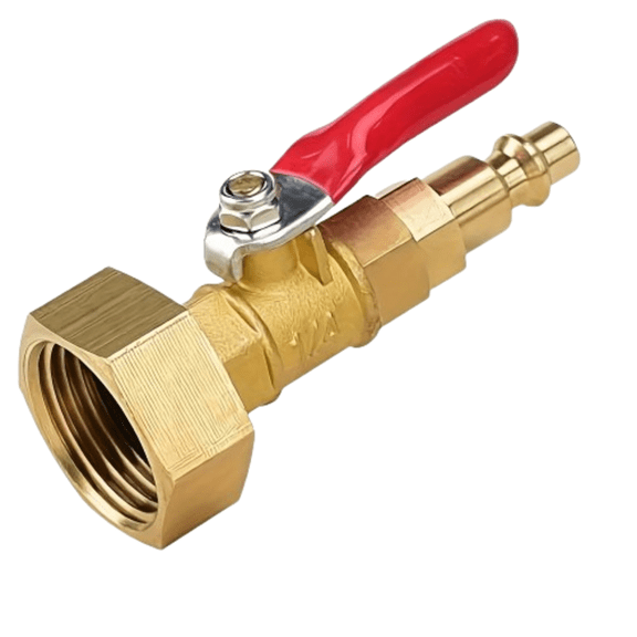 RV Water Hose Winterizing Adapter, Blow Out Fitting
