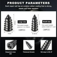 thumbnail image 2 of Dadiaei 40PCS Tire Repair Rubber Nail, Vacuum Tire Repair Kits Spiral Rubber Nails, Tire Screw Plug Fast Tool Self Service Tire Repair Nail for car, Motorcycle, Truck, Tractor Tire Puncture Repair, 2 of 6