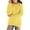 Yellow, variant on Mercatoo Girls Fuzzy Fleece Pullover Sweatshirt Lightweight Crewneck Comfort Soft Cute Furry Sweaters Youth Teens Thermal Tops
