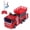 Red - Elevating Platform, variant on Riousery 1:30 RC Fire Fighting Truck Model Remote Control Light Sound Simulation Vehicle Toy, Water Sprayer