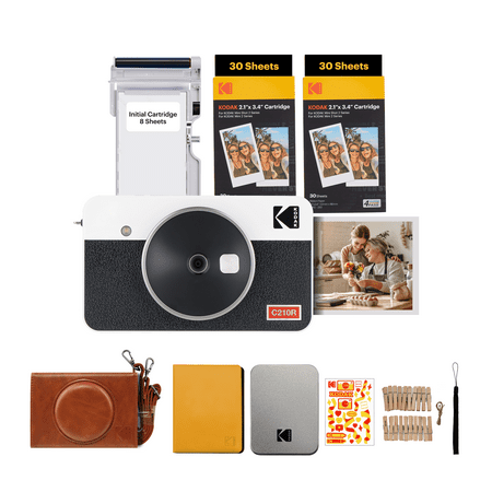 KODAK Mini Shot 2 Retro Instant Camera and Photo Printer