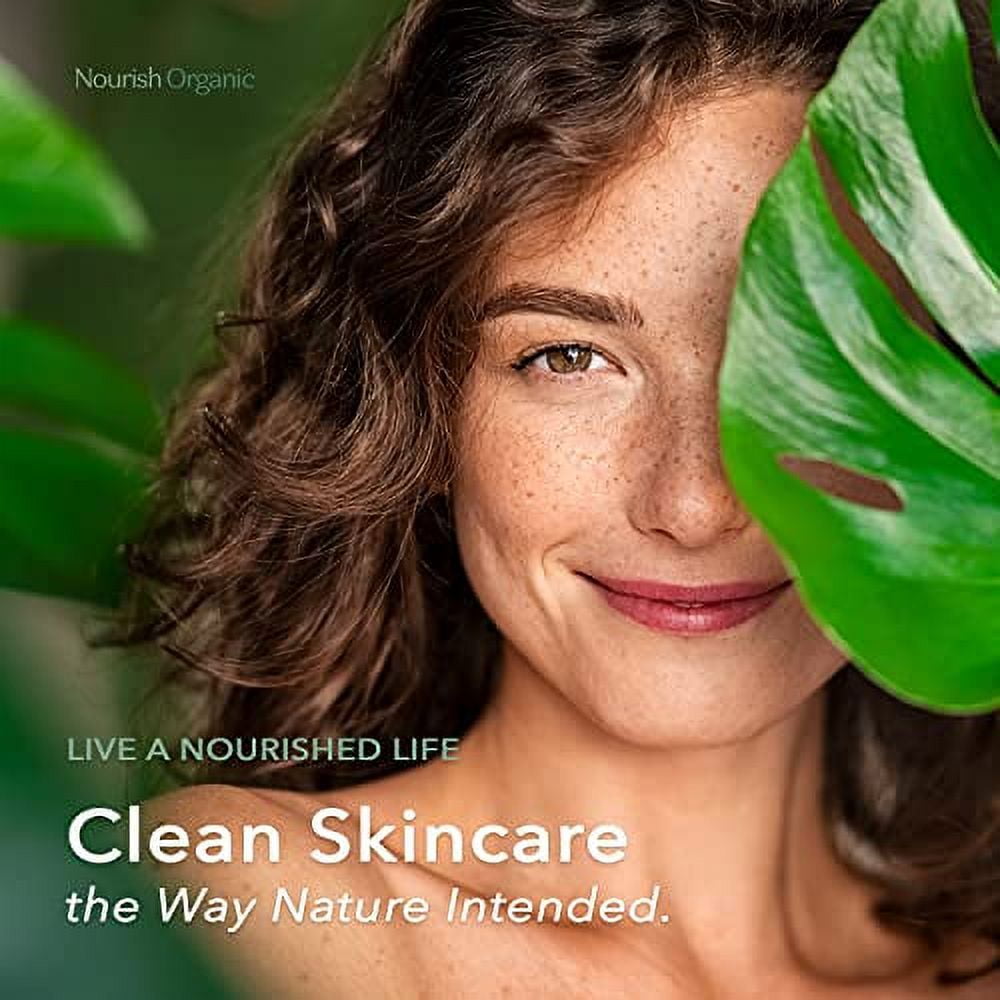 Moisturizing Face Cleanser With Aloe Vera/Watercress/Cucumber (Natural Source Of C), Face Wash For Women, Organic Face Wash For Sensitive Skin, 6 Fl Oz (Pack Of 2)