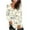 Style08, variant on Women's Shirts Fashion Floral Print Dressy Blouses Casual V-Neck Shirt Pullover Long Sleeve Loose Work Tops Spring Summer Outdoor,Beach,Vacation Top Style09 XXL