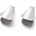 thumbnail image 1 of 50 Pcs Embouts de Cordon Pliables en Acier Inoxydable Embouts de Cordon Pliants Embouts de Cordon Pliables Connecteurs de Bijoux pour Fabrication de Bijoux, 1 of 2