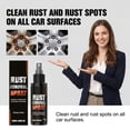 thumbnail image 3 of Rust Removal Spray 50Ml For Car Hub Clean Gloss Refurbishment Metal Rust Prevention Lightweight Plastic, 3 of 8
