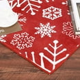 thumbnail image 4 of Hasoo Christmas Indoor Home Decor Area Rug Washable 2' x 6' Modern Rug for Living Room Dining Room, Red, 4 of 5