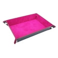 thumbnail image 4 of LOVIVER Foldable Dice Tray Set PU Leather Dice Rolling Holder Flannel Reinforced Bottom Flannel Rose Red, 4 of 8