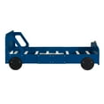 thumbnail image 5 of Harper & Bright Designs Twin Size Car-Shaped Platform Bed with Wheels, Blue, 5 of 9