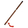 thumbnail image 4 of OULII Chinese Flutes Wooden Material Traditional Chinese Flute Light Brown 1 Set, 4 of 6