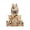 A005- Green, variant on 3D Wooden Puzzle 7 X 4.5 Inch Haunted House Decor Spooky Halloween Decorations Diy Miniature House Kit for Home Classroom Party 1 Pack