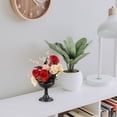 thumbnail image 6 of YARDWE Vintage Wedding Vase Retro Urn Planter Flower Pot Pedestal Candle Holder, 6 of 7