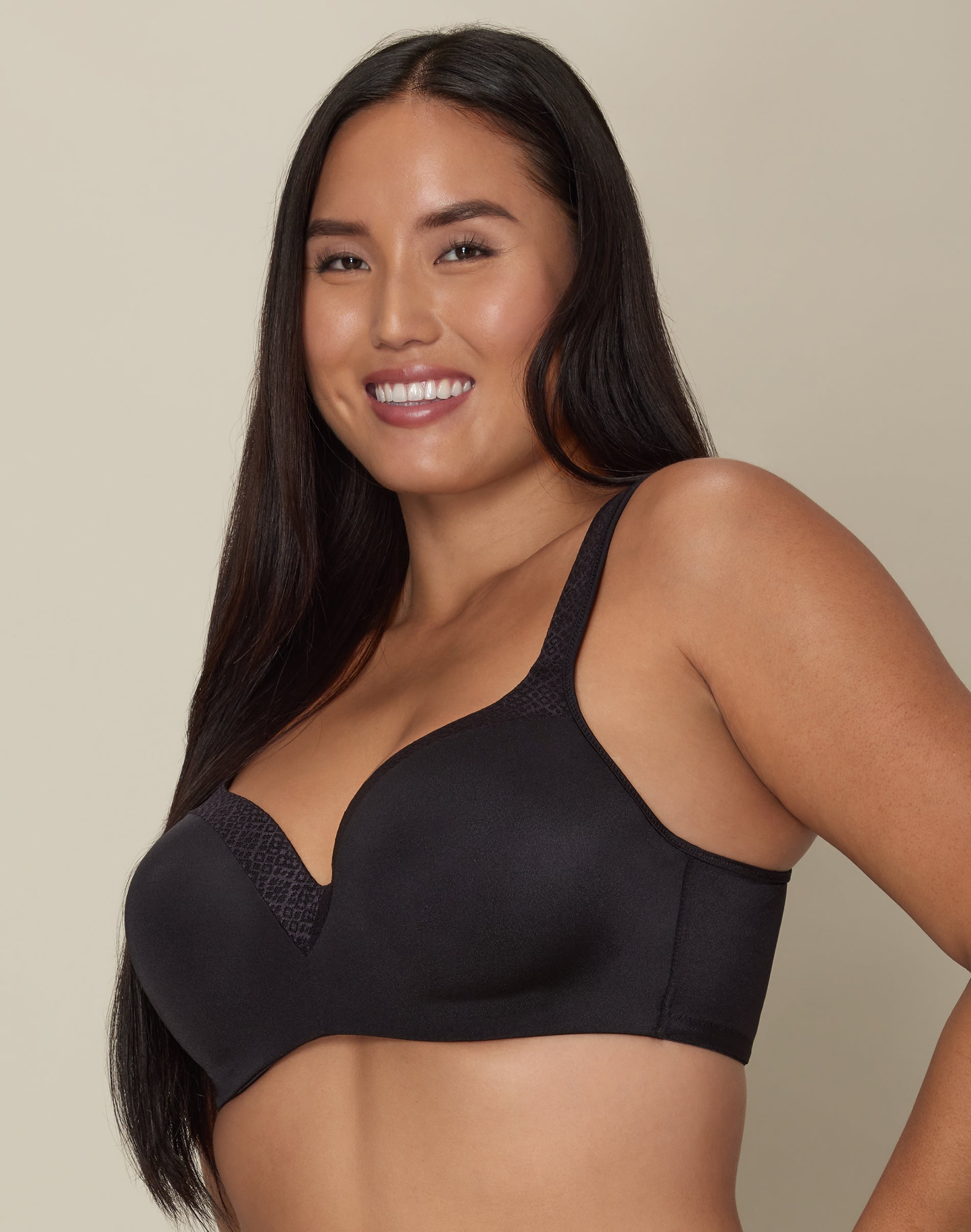 Playtex Secrets Balconette Underwire Bra Amazing Shape Seamless Women's 4823
