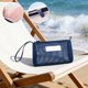 thumbnail image 5 of Bolsa de playa de malla transpirable para guardar gafas de natación y artículos de aseo personal; bolsa de viaje portátil para trajes de baño mojados, toallas y protector solar con diseño de drena, 5 of 6