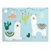 12 Unit Party Llama Theme Gift Cards 3.75x2.75, 6 Pc/unit