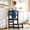 Black, variant on Cosyland Step Stool with Removable Side Guards for Kids, 300 lbs Capacity Toddler Standing Tower for Bathroom and Kitchen, Natural