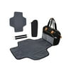 jingyuKJ Lequeen Mommy Nappy Shoulder Bag Multifunctional Bag Large Capacity (Black)