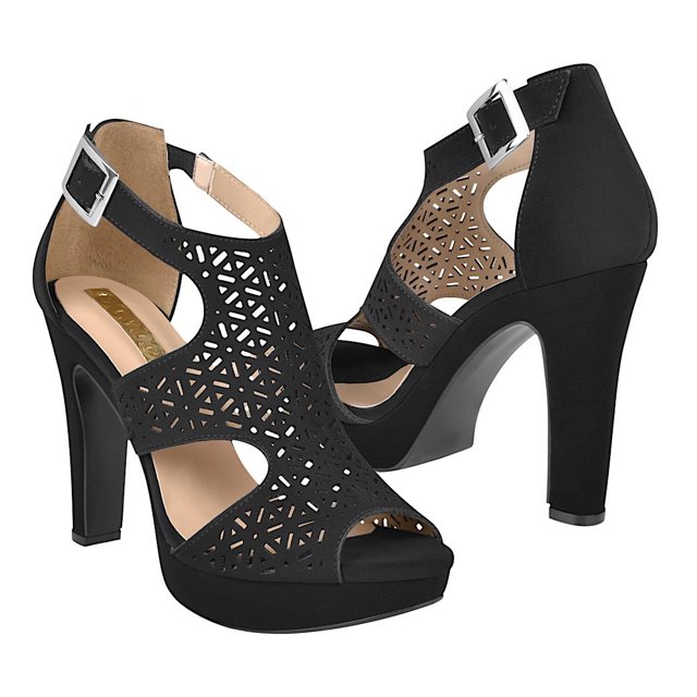 SANDALIAS PARA DAMA STYLO 44101 SUEDE NEGRO Stylo 44101