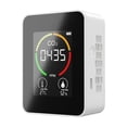 thumbnail image 1 of Monitor De Aire Detector De Dióxido De Carbono Portátil 3-en-1 Temperatura CO2 Humedad Detección De TVOC Con Pantalla LCD Para Automóvil En El Hogar, 1 of 7